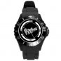 Pixies Plastic Sport Watch In Black