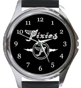 Pixies Logo Round Metal Watch