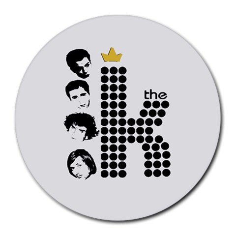 The Killers Heat-Resistant Round Mousepad