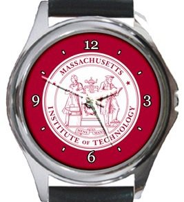 Massachusetts Institute of Technology MIT Round Metal Watch