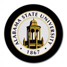 Alabama State University Heat-Resistant Round Mousepad