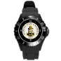 Alabama State University Plastic Sport Watch In Black