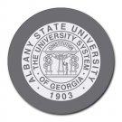 Albany State University Heat-Resistant Round Mousepad