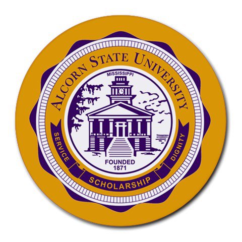 Alcorn State University Heat-Resistant Round Mousepad