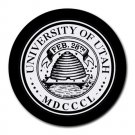 University of Utah Heat-Resistant Round Mousepad