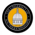 The University of Southern Mississippi Heat-Resistant Round Mousepad