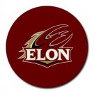 Elon University Phoenix Heat-Resistant Round Mousepad