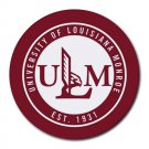 University of Louisiana at Monroe Heat-Resistant Round Mousepad