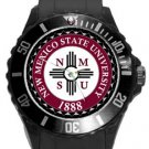 New Mexico State University Plastic Sport Watch In Black