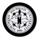 Northern Michigan University Heat-Resistant Round Mousepad