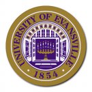 University of Evansville Heat-Resistant Round Mousepad