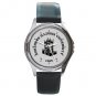 Northern Illinois University Round Metal Watch