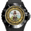 University of Arkansas Pine Bluff Plastic Sport Watch In Black