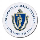 University of Massachusetts Dartmouth Heat-Resistant Round Mousepad