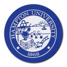 Hampton University Heat-Resistant Round Mousepad