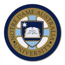Notre Dame University Australia Heat-Resistant Round Mousepad