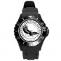 Oklahoma Christian University Plastic Sport Watch In Black