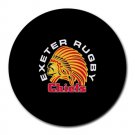Exeter Chiefs Rugby Heat-Resistant Round Mousepad