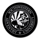 Southwestern Adventist University Heat-Resistant Round Mousepad