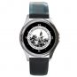 Brooklyn College Round Metal Watch