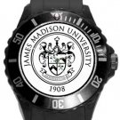 James Madison University Plastic Sport Watch In Black