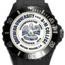 Southern University and A&M College Plastic Sport Watch In Black