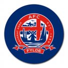 AFC Fylde Heat-Resistant Round Mousepad