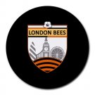 London Bees Heat-Resistant Round Mousepad