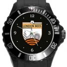 London Bees Plastic Sport Watch In Black