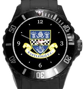 Eastleigh FC Plastic Sport Watch In Black