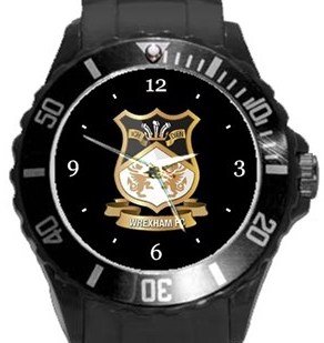 Wrexham FC Plastic Sport Watch In Black
