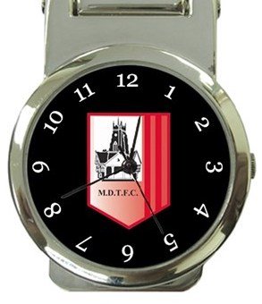 Market Drayton Town FC Money Clip Watch
