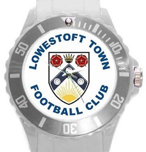 Lowestoft Town FC Plastic Sport Watch In White