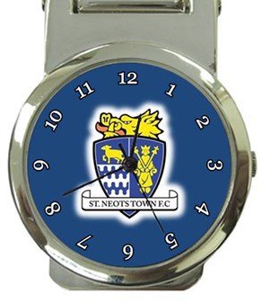 St. Neots Town FC Money Clip Watch