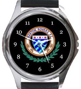 Barton Rovers FC Round Metal Watch