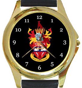 Staines Town FC Gold Metal Watch