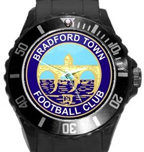 Bradford Town FC Plastic Sport Watch In Black