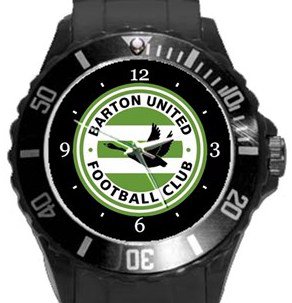 Barton United FC Plastic Sport Watch In Black