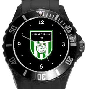 Almondsbury FC Plastic Sport Watch In Black