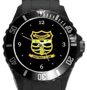 Cheshunt FC Plastic Sport Watch In Black