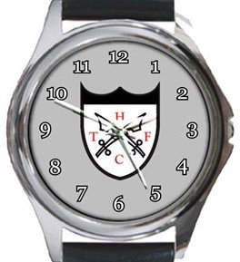 Hanwell Town FC Round Metal Watch