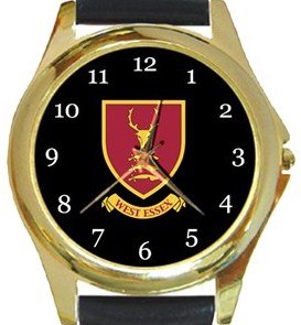 West Essex FC Gold Metal Watch