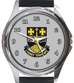 Lydney Town AFC Round Metal Watch