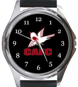 Carshalton Athletic FC Round Metal Watch