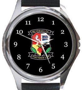 Rusthall FC Round Metal Watch