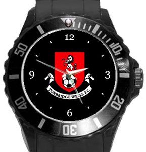 Tunbridge Wells FC Plastic Sport Watch In Black