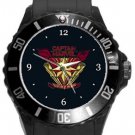 Captain Marvel Protector of the Skies Plastic Sport Watch In Black