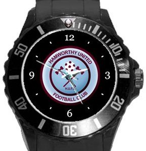 Hamworthy United FC Plastic Sport Watch In Black
