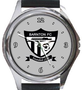 Barnton FC Round Metal Watch