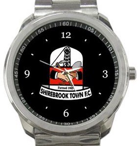 Shirebrook Town FC Sport Metal Watch